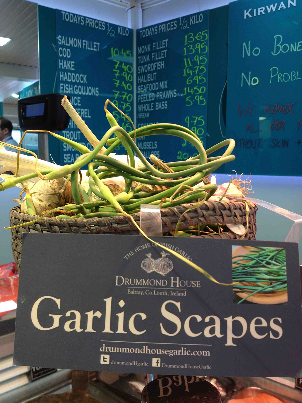 Drummond House Garlic Scapes for sale